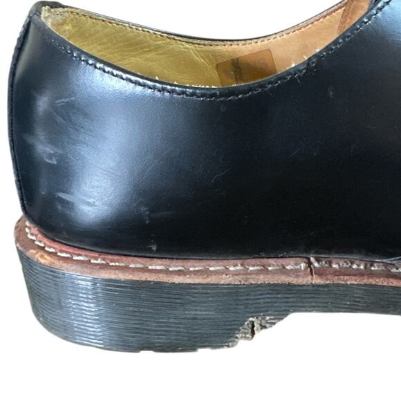 Dr. Martens Doc Leigh Black 5-Eye Toe Cap Oxfords Shoes Men’s US 9 See Desc!! - Picture 11 of 12